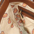 GUCCI Shoulder Bag Leather Brown Gold 409154 Auth mr2049-20
