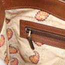 GUCCI Shoulder Bag Leather Brown Gold 409154 Auth mr2049-21