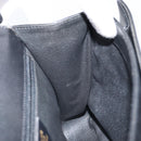 CELINE Hand Bag Leather 2way Black Gold Auth mr2055-22