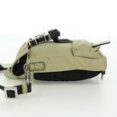 FENDI Fendines Umhängetasche Nylon Grün Silber Auth mr2067V-3