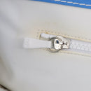 CHANEL Surfline Tote Bag Canvas Blue White Red CC Auth mr2068V-18