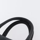 Christian Dior Boston Bag Suede Navy Silver Auth mr2069-8