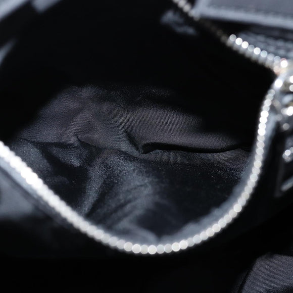 PRADA Hand Bag Nylon 2way Black Auth mr207