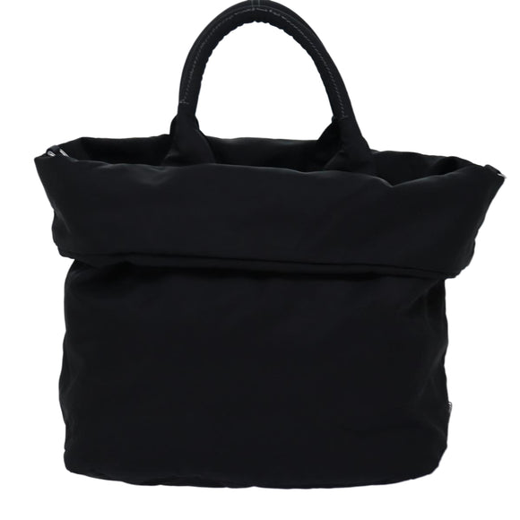 PRADA Hand Bag Nylon 2way Black Auth mr207