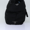 PRADA Hand Bag Nylon 2way Black Auth mr207-3