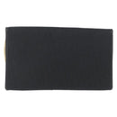 Christian Dior Trotter Canvas Chain Shoulder Bag Black Gold Auth mr2080-3