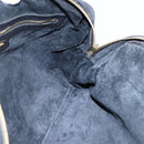 BOTTEGA VENETA INTRECCIATO Handtas Leer Zwart Goud Auth mr2087-21