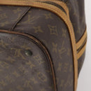 LOUIS VUITTON Monogram Sac Sports Boston Bag M41444 LV Auth mr2092-16