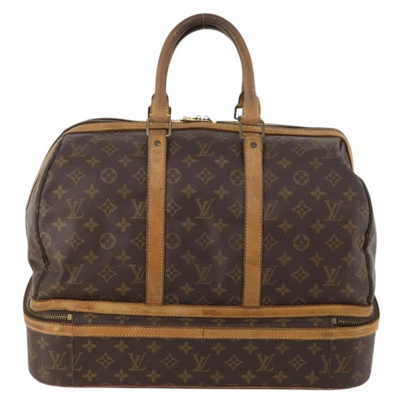 LOUIS VUITTON Monogram Sac Sports Boston Bag M41444 LV Auth mr2092