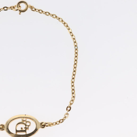 Christian Dior Bracelet metal Gold Auth mr2098
