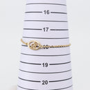 Christian Dior Bracelet metal Gold Auth mr2098-12