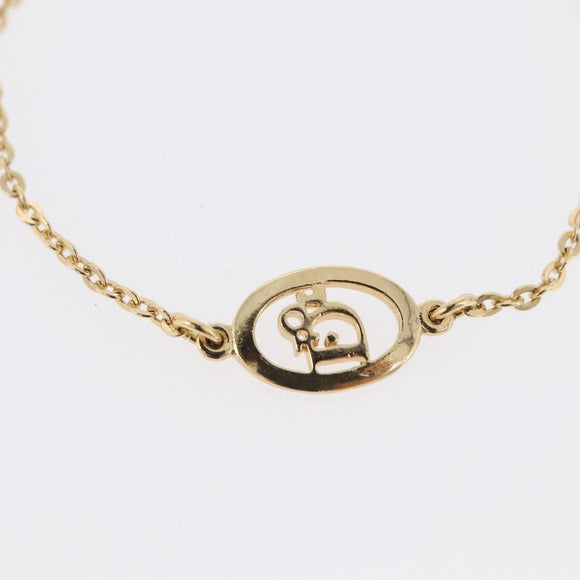 Christian Dior Bracelet metal Gold Auth mr2098