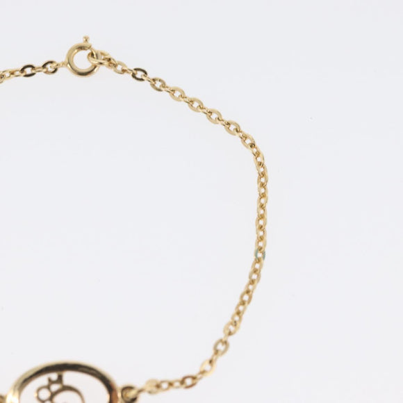 Christian Dior Bracelet metal Gold Auth mr2098