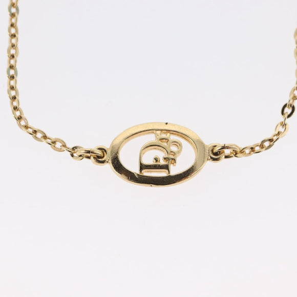 Christian Dior Bracelet metal Gold Auth mr2098