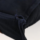HERMES Fourre Tout Hand Bag Canvas 6 Set Black Gray Auth mr2099-17