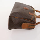 CELINE Macadam Canvas Hand Bag PVC Leather 4 Set Brown Auth mr2100-17
