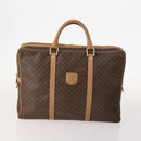 CELINE Macadam Canvas Hand Bag PVC Leather 4 Set Brown Auth mr2100-2