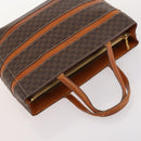 CELINE Macadam Canvas Hand Bag PVC Leather 4 Set Brown Auth mr2100-25