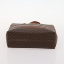 CELINE Macadam Canvas Hand Bag PVC Leather 4 Set Brown Auth mr2100-27