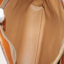 CELINE Macadam Canvas Hand Bag PVC Leather 4 Set Brown Auth mr2100-28