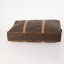 CELINE Macadam Canvas Hand Bag PVC Leather 4 Set Brown Auth mr2100-6