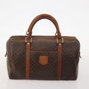 CELINE Macadam Canvas Hand Bag PVC Leather 4 Set Brown Auth mr2100-8