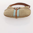 GUCCI GG Canvas Micro GG Supreme Bag PVC 4 Set Beige Brown black Auth mr2102-26