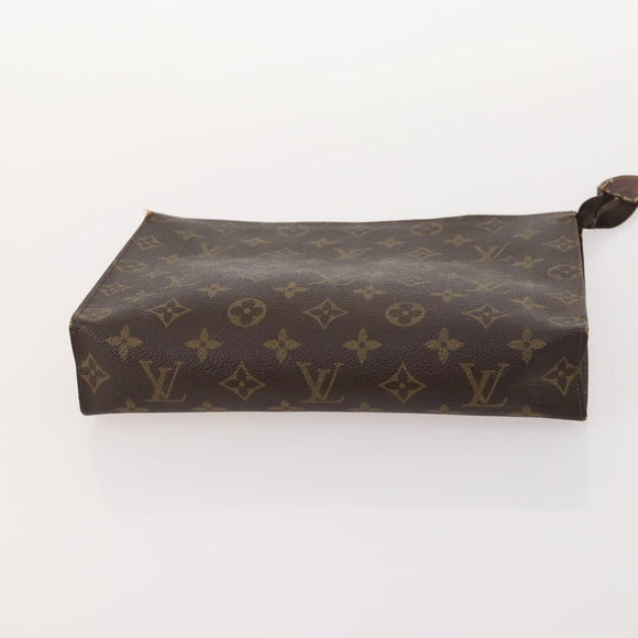 LOUIS VUITTON Monogram Clutch Bag 4 Set LV Auth mr2115