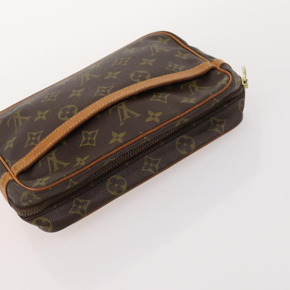 LOUIS VUITTON Monogram Clutch Bag 4 Set LV Auth mr2115