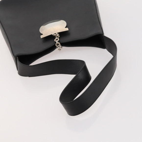 Salvatore Ferragamo Bag Leather nylon 4 Set Black Beige white Auth mr2116