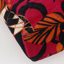 GIVENCHY Tote Bag Canvas Multicolor Gold Auth mr2117-13