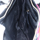 GIVENCHY Tote Bag Canvas Multicolor Gold Auth mr2117-20