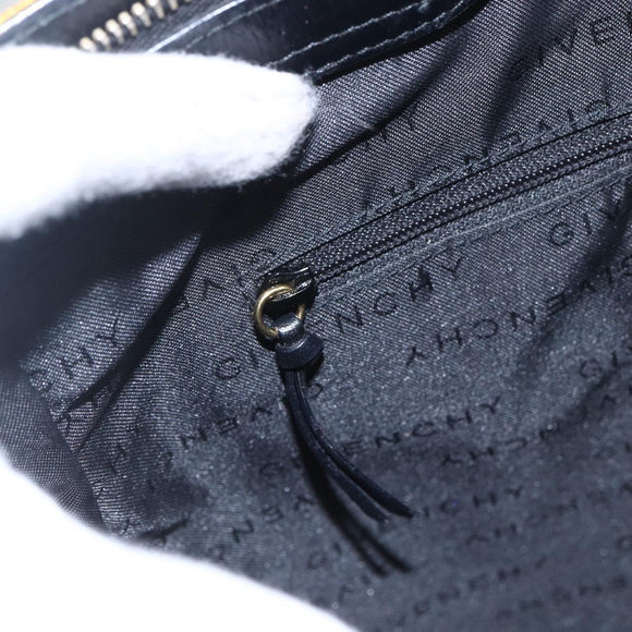 GIVENCHY Tote Bag Canvas Multicolor Gold Auth mr2117