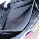 GIVENCHY Tote Bag Canvas Multicolor Gold Auth mr2117-22