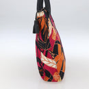 GIVENCHY Tote Bag Canvas Multicolor Gold Auth mr2117-4