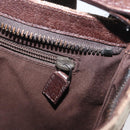 GUCCI GG Canvas Shoulder Bag Beige Silver 122793 Auth mr2126-22