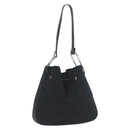 GUCCI GG Canvas Shoulder Bag Black Silver 001 3748 Auth mr2131-1
