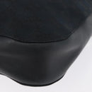 GUCCI GG Canvas Shoulder Bag Black Silver 001 3748 Auth mr2131-11