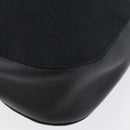 GUCCI GG Canvas Shoulder Bag Black Silver 001 3748 Auth mr2131-13