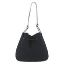 GUCCI GG Canvas Shoulder Bag Black Silver 001 3748 Auth mr2131-2