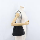 GUCCI GG Canvas Shoulder Bag Black Silver 001 3748 Auth mr2131-22