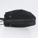 GUCCI GG Canvas Shoulder Bag Black Silver 001 3748 Auth mr2131-5