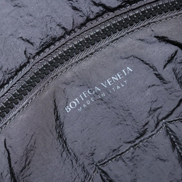 BOTTEGA VENETA Clutch Bag Nylon Black Auth mr2132