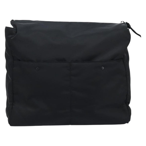 BOTTEGA VENETA Clutch Bag Nylon Black Auth mr2132