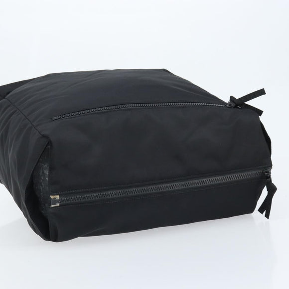 BOTTEGA VENETA Clutch Bag Nylon Black Auth mr2132