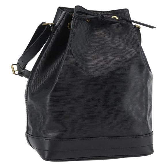LOUIS VUITTON Epi Noe Shoulder Bag Black M44002 LV Auth mr2136A