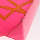 LOUIS VUITTON Monogram Vernis Fluo Reade PM Bag Pink Orange M91903 Auth mr2138-15