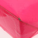LOUIS VUITTON Monogram Vernis Fluo Reade PM Bag Pink Orange M91903 Auth mr2138-16
