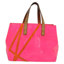 LOUIS VUITTON Monogram Vernis Fluo Reade PM Bag Pink Orange M91903 Auth mr2138-13