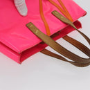 LOUIS VUITTON Monogram Vernis Fluo Reade PM Bag Pink Orange M91903 Auth mr2138-6